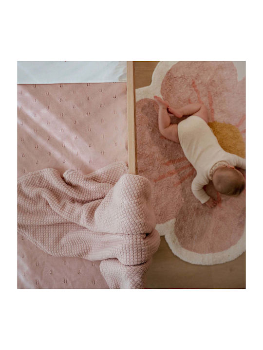 Little Dutch Blanket Nursery Swaddling Blankets Knitted Pink 70x100cm