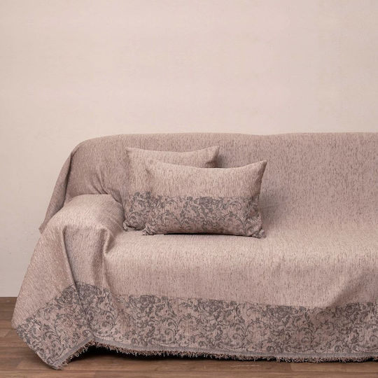 Viopros Three-Seater Sofa Throw P180xM280cm Linen
