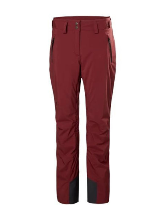 Helly Hansen Legendary Insulated Women's Hiking Long Trousers Red