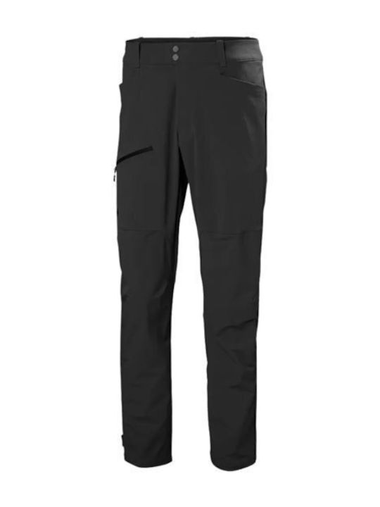 Helly Hansen Tur 2.0 Ανδρικό Μακρύ Παντελόνι Πεζοπορίας Μαύρο