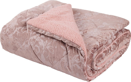 Das Home Duvet Cover with Hollowfiber Filling Queen 220x240cm 1377 Nude 680 GSMGsm 11.5 togs Togs