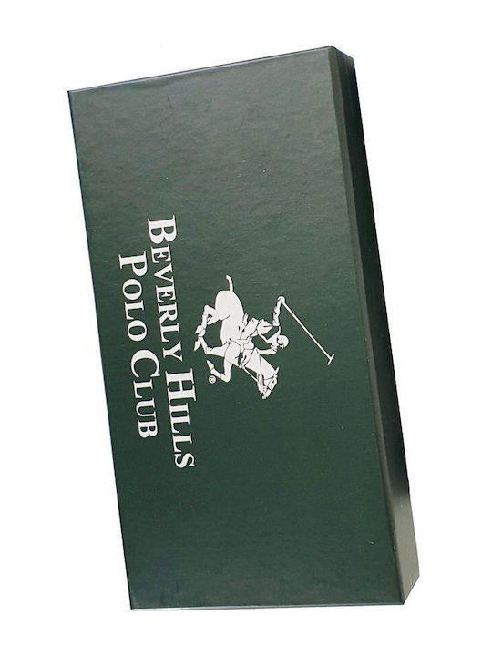Δερμάτινη Κλειδοθήκη Beverly Hills Polo Club Bh-1747 Μαύρο – Διπλό Κρίκο & Φερμουάρ Μαύρο