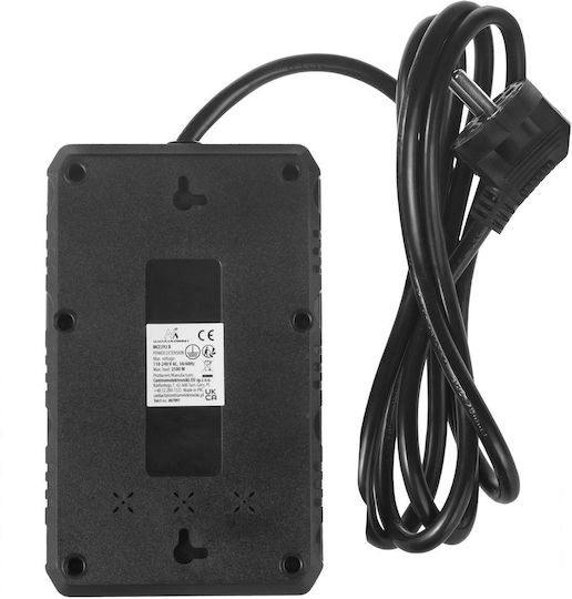 Maclean Energy Power Strip 4 Positions with Cable 1.5m
