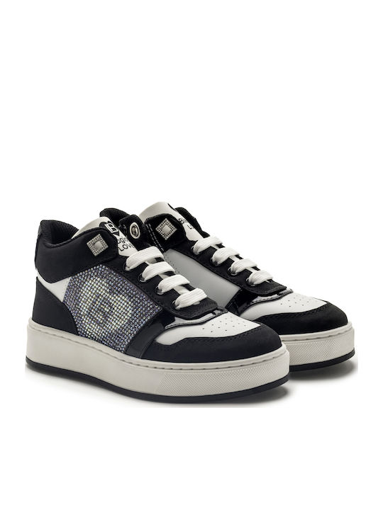 Παιδικά Sneakers High Μαύρα