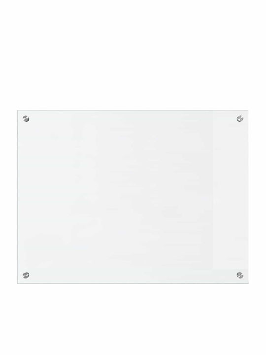 Vidaxl Kitchen Back Panel Transparent 80 x 60 x 0.8 cm Tempered Glass