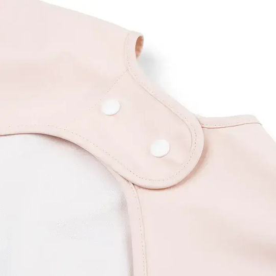 Done by Deer Waterproof Coverall Fabric with Button, Pocket & Sleeves Pink