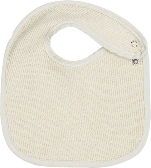 Trois Kilos Sept Bib Fabric with Button Brown 6pcs