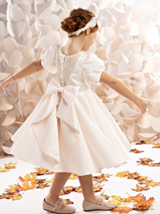 Baby Bloom Rosa Taufkleid aus Spitze