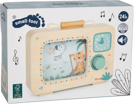 Small Foot Βρεφικό Παιχνίδι από Ξύλο με Μουσική για 18+ Μηνών