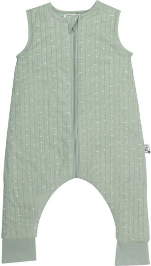 Trois Kilos Sept Winter Schlafsack mit Füßen Bay Leaf Mint