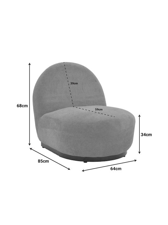 Zenny Rotativ Galben 64x85x68cm