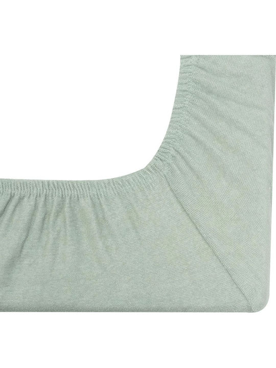 Trois Kilos Sept Changing Pad Cover made of Fabric Mint, Ecru 70x50cm
