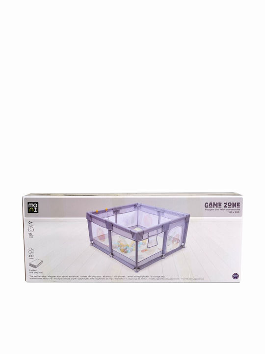 Moni Gamezone Park with Mattress Beige 200x180cm