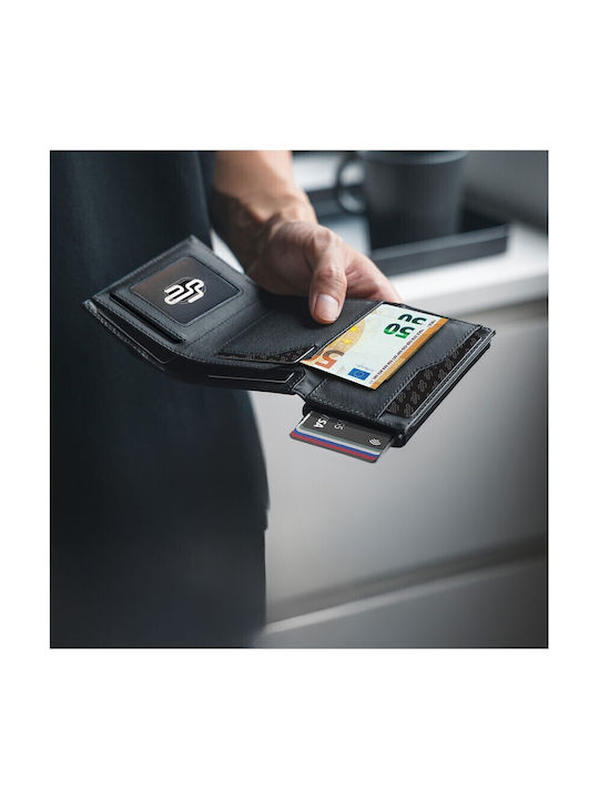 Δερμάτινο Ανδρικό Πορτοφόλι με RFID Καφέ