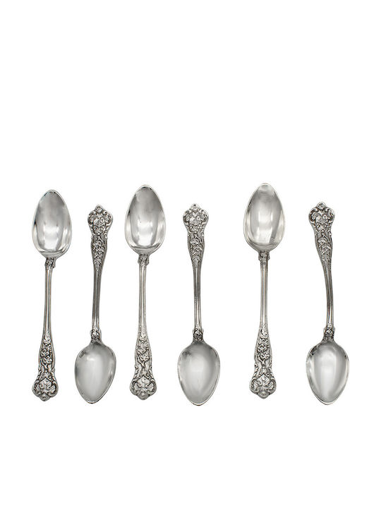 Savvas Design Set de Linguri Metalice Argintiu 6buc