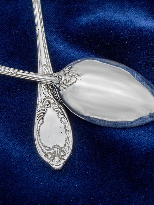 Savvas Design Löffelset Metall Silber 13.5cm 2Stück