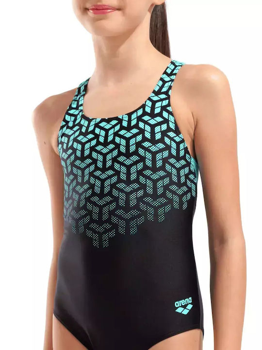 Arena Kids One-Piece Swimwear Black-ciel