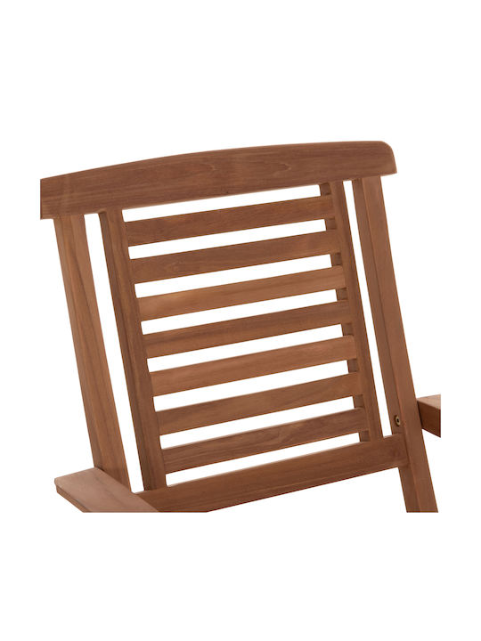 Градински Стол Дървен Crander Teak 2 Бройки 53x63x90 см