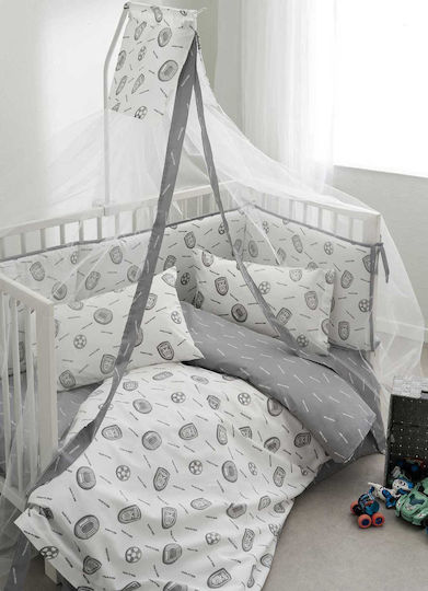 Vesta Home Подредба Сиви Детски Чаршафи