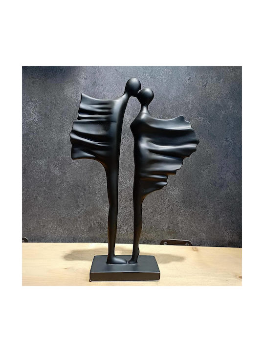Διακοσμητικό Χώρου Πολυρητίνης Λευκό ‎18x6x28 Cm Ζευγάρι Άνεμος 7218-25121