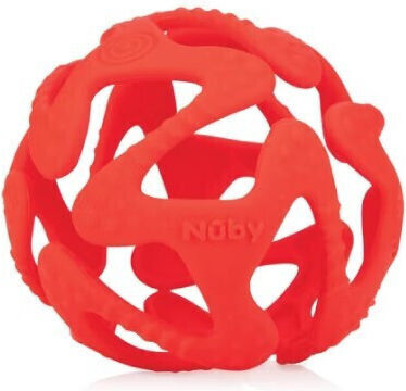 Nuby Μασητικό Οδοντοφυΐας Χωρίς BPA από Σιλικόνη για 3 m+ Γαλάζιο