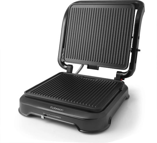 Rohnson Sandwich Maker Grill 2200W Black