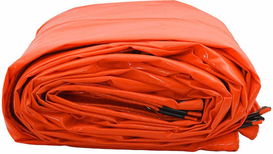 vidaXL Waterproof Tarpaulin 650gr/m² 3x2m. Heavy Duty Orange