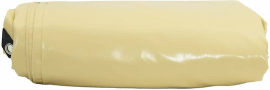 vidaXL Waterproof Tarpaulin 650gr/m² 3x2m. Heavy Duty Beige