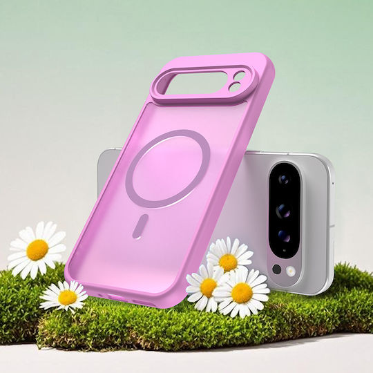 Techsuit Halofrost II Umschlag Rückseite Kunststoff Rosa (Google Pixel 10)