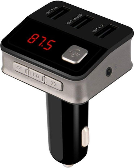 Pyramid FM Transmitter Αυτοκινήτου με Bluetooth / USB / AUX