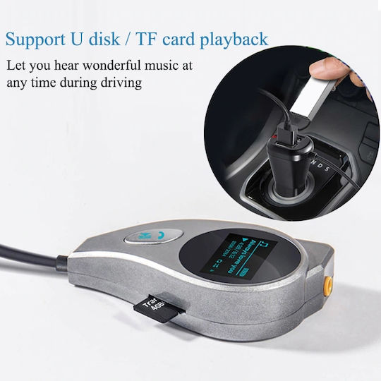 Pyramid FM Transmitter Αυτοκινήτου mit Bluetooth / USB / AUX