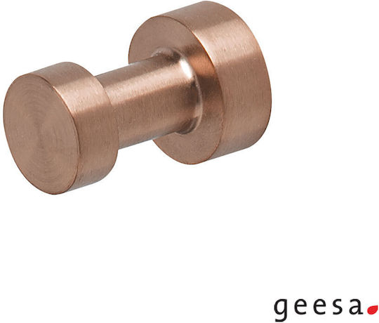 Geesa Nemox Άγκιστρο Μπάνιου Μονό με Βίδες ​3x3cm