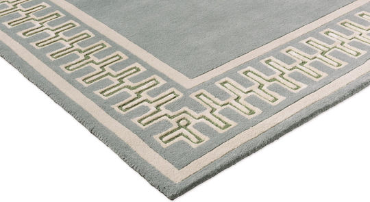 Sanderson Linnean Lucrat manual Covor Rectangular Porcelain