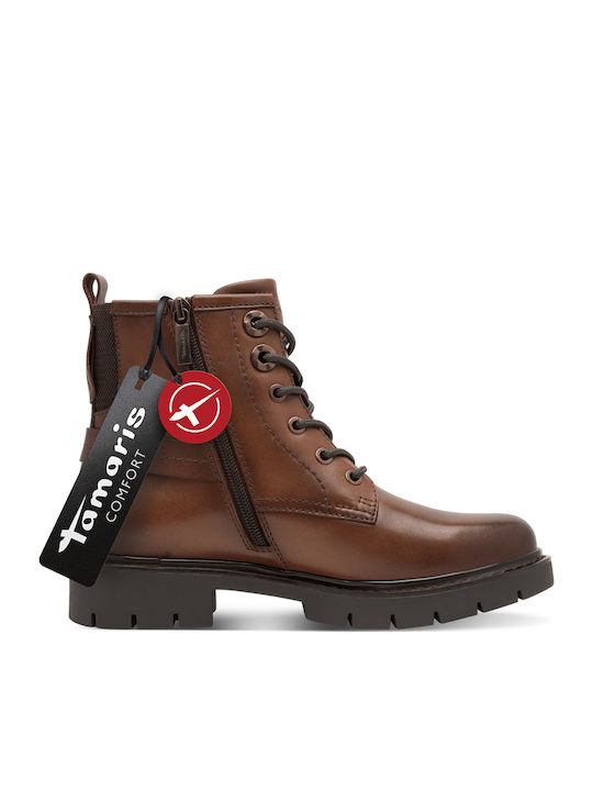 Stiefeletten Damen Tabac Braun
