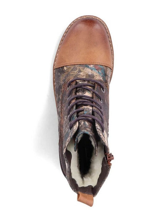 Stiefeletten Damen Braun