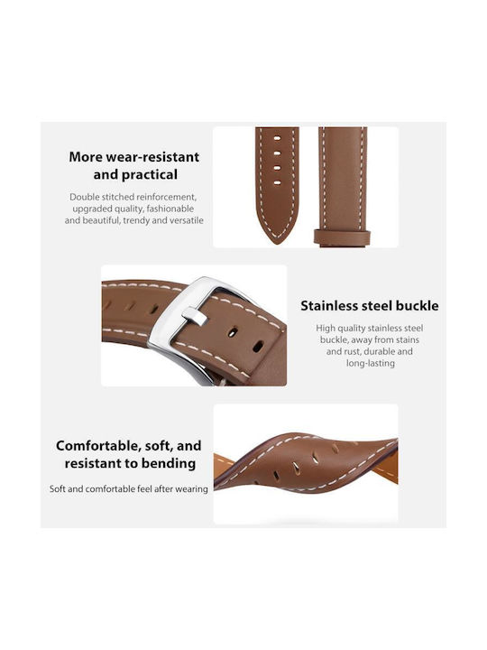 Strap Leather Black (Xiaomi Watch 2 Pro / Watch S3Haylou LS02)