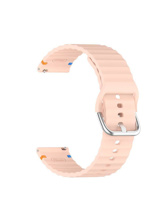 Armband Silikon Rosa (Redmi Watch 5 Active / Watch 5 LiteRealme Watch 2Haylou RT2 LS10)
