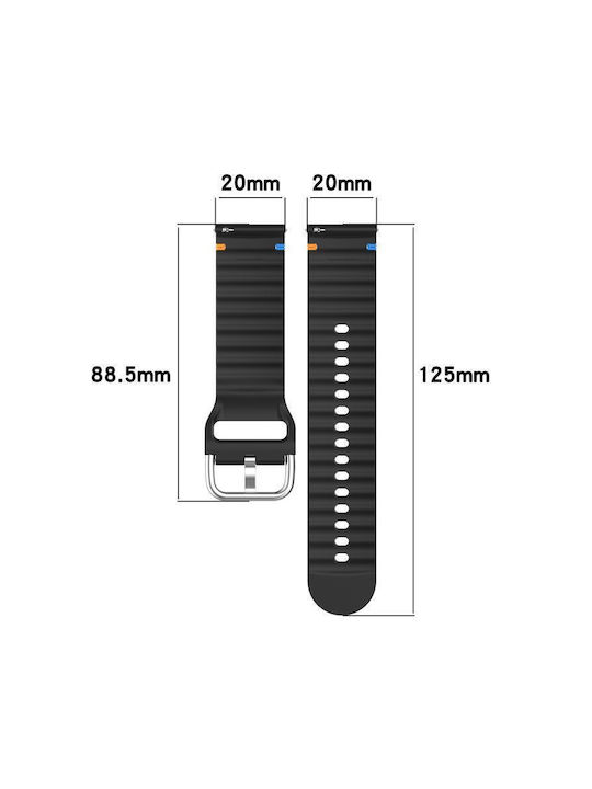 Armband Silikon Rosa (Redmi Watch 5 Active / Watch 5 LiteRealme Watch 2Haylou RT2 LS10)