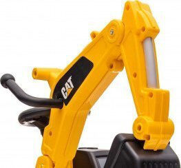 Milly Mally CAT Excavator Ride On for 12+ Months Yellow