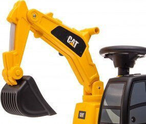 Milly Mally CAT Excavator Ride On for 12+ Months Yellow