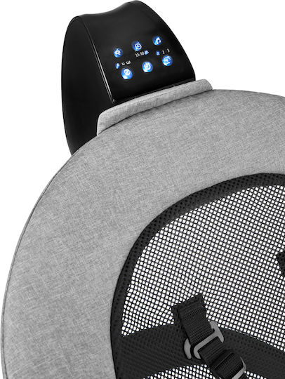 Kikka Boo Electric Baby Relax Swing Zazu with Music and Vibration Grey for Child up to 9kg