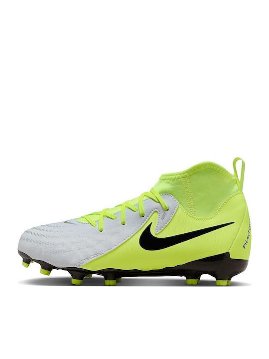 Phantom FG FJ2603 003 Kids Soccer Cleats Molded Silver