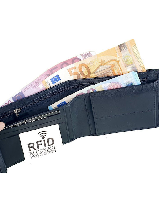 Ανδρικό Πορτοφόλι με RFID Μαύρο