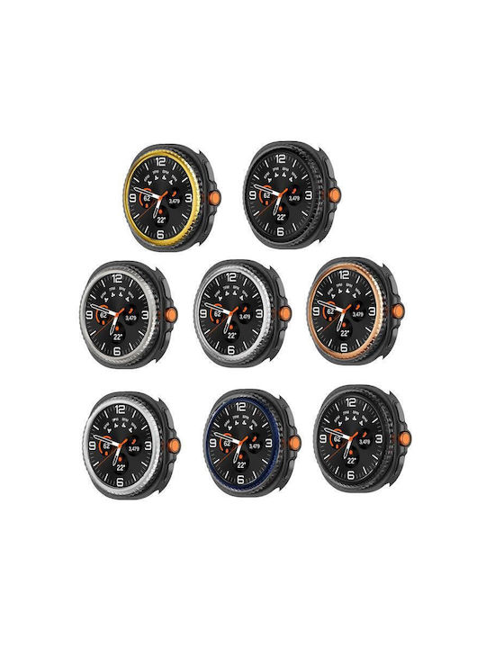 Metallic Protective Ring for Samsung Galaxy Watch8 Classic 46mm Silver