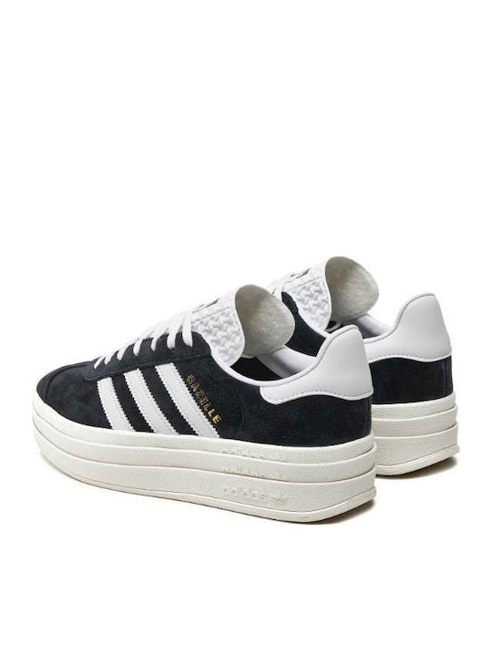 Gazelle Bold Γυναικεία Flatforms Sneakers Core Black / Cloud White / Core White