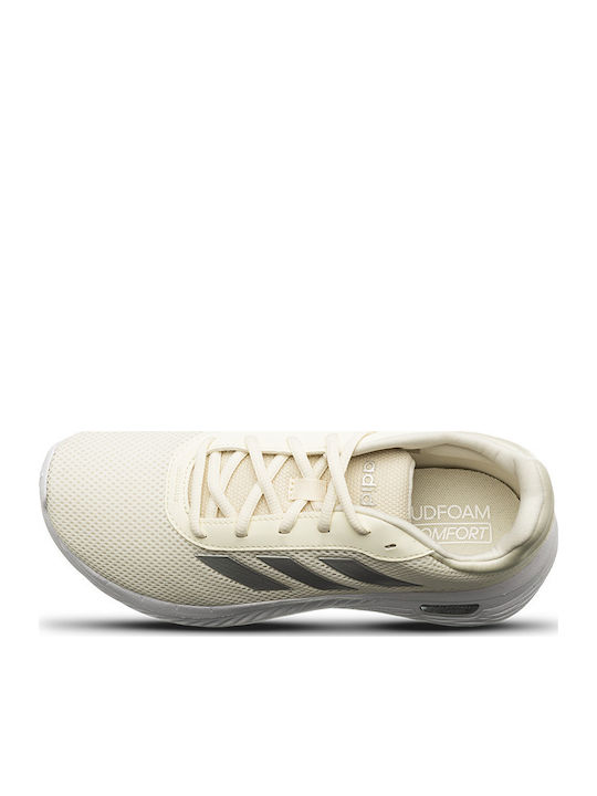 Cloudfoam Comfy Women's Sneakers Off White Silver Metallic Cloud White