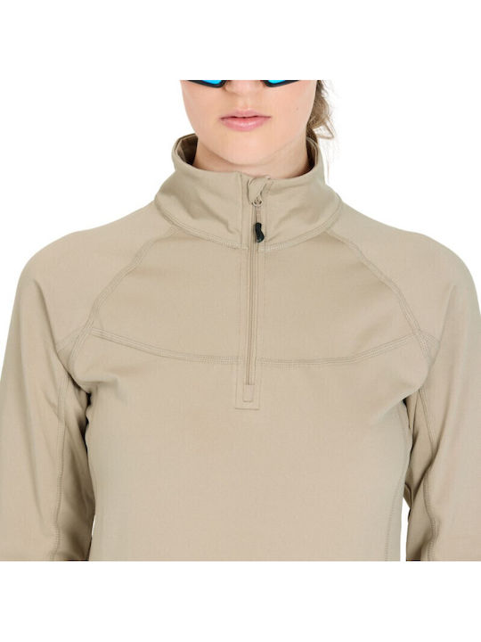 Damen Sport Top Simply Taupe