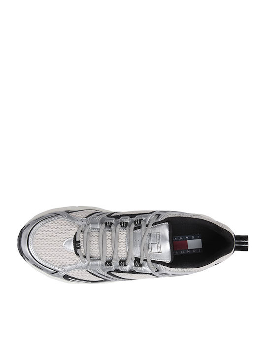 Ανδρικά Chunky Sneakers Ασημί