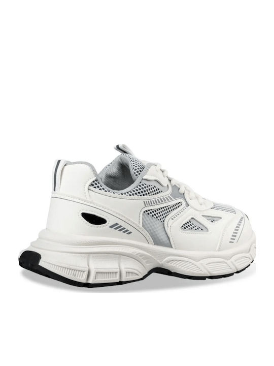 Adidași Chunky Pentru Femei Albi