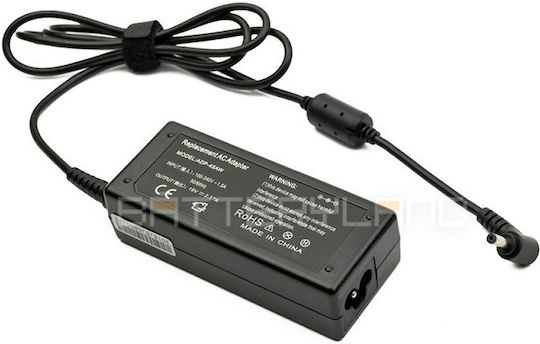 Зарядно Устройство За Лаптоп Toshiba 45W 19V 2.37A Конектор 4.0mm 1.7mm